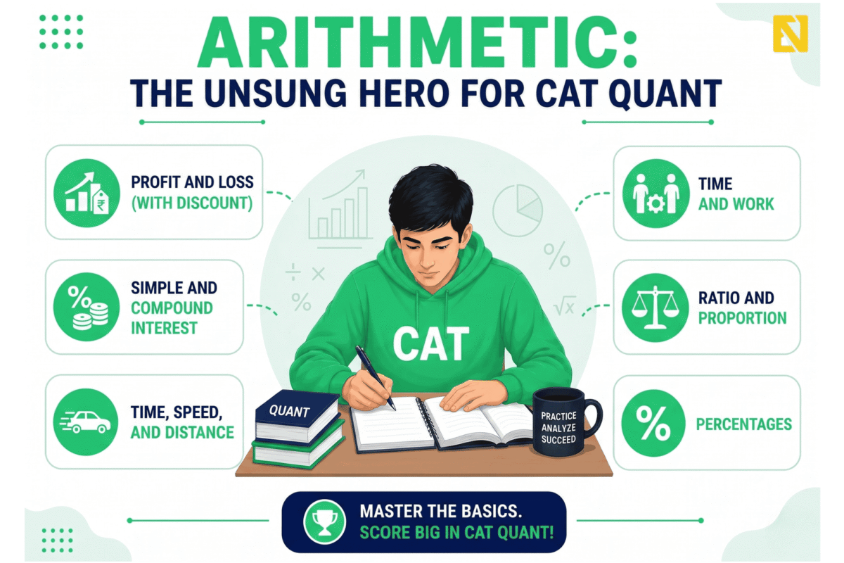 Arithmetic: The Unsung Hero for CAT Quant