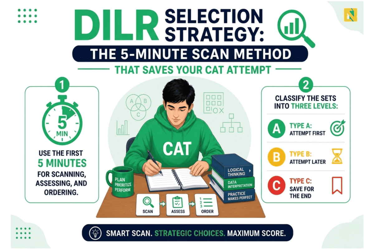 DILR Selection Strategy: The 5-Minute Scan Method that Saves Your CAT Attempt